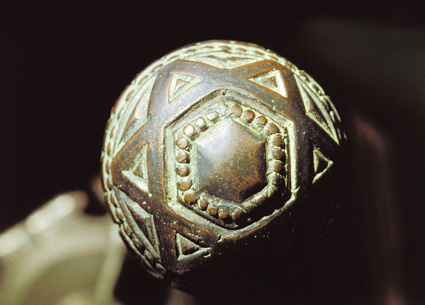 Ein sechszackiger Stern. F&uuml;hrt zur Unterseite "Europ&auml;ischer Tag der J&uuml;dischen Kultur".